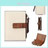Womens Pu Leather Wallet Card Holder With Zipper And Capacity For Daily Use
