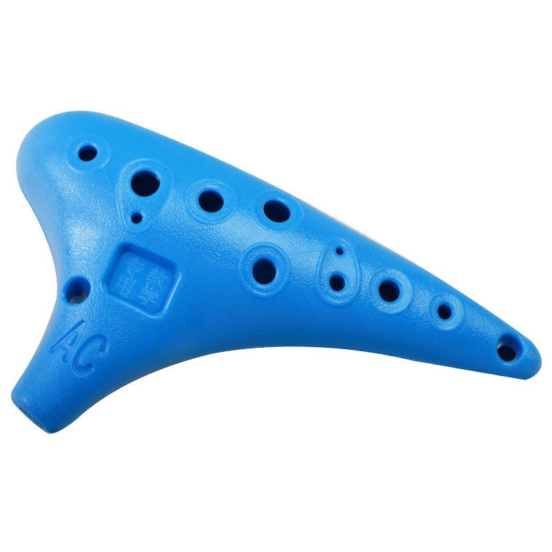 Durable Beginner 12-Hole C-Key Alto Ocarina for Kids & Classrooms