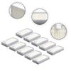 10Pcs Vacuum Filter Set for SilverCrest For SSR 3000 A1 Robot Vacuum Cleaner Accessories with Washable and Recyclable Features