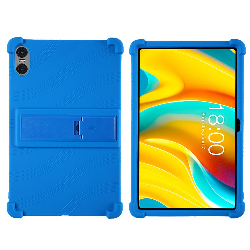 Kids Safe Soft Silicone Case Universal for Teclast T50 Pro 11 inch Adjustable Multi-angles Stand Cover Shockproof Tablet Shell