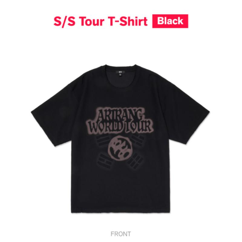 [Предзаказ] Официальная футболка BTS S/S Tour Мирового тура S