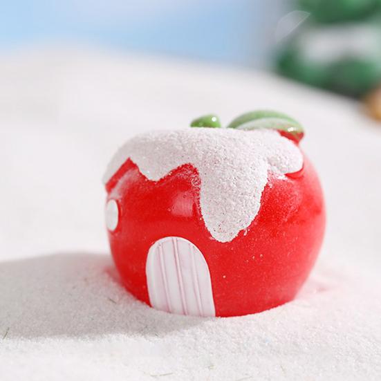 Nützliche Weihnachtsfigur aus Kunstharz, stilvolle, feine Verarbeitung, Sammlerstück