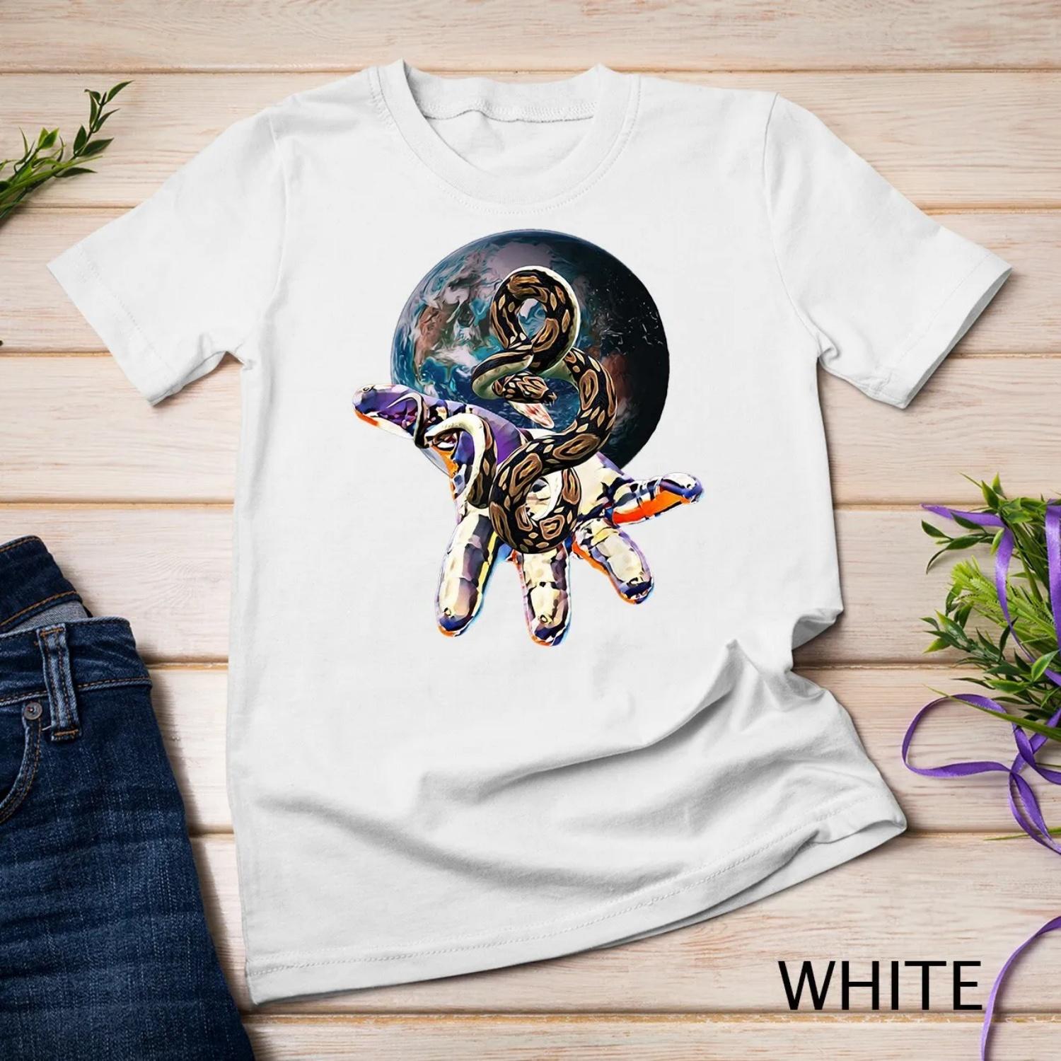 Футболка Анаконда Змеи Рептилия Змея Анаконды XXXXXL белый