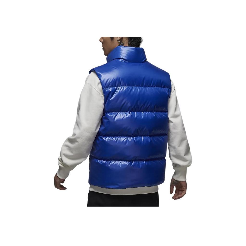 Jordan Flight Logo Stand Collar Warm Comfortable Vest Men Vest Game-Royal FV7274-480
