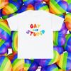 Gay And Stupid Pride T Shirt Funny For Friends Lgbtq Cursed Parade Vintage Casual Breathable Soft Comfortable
