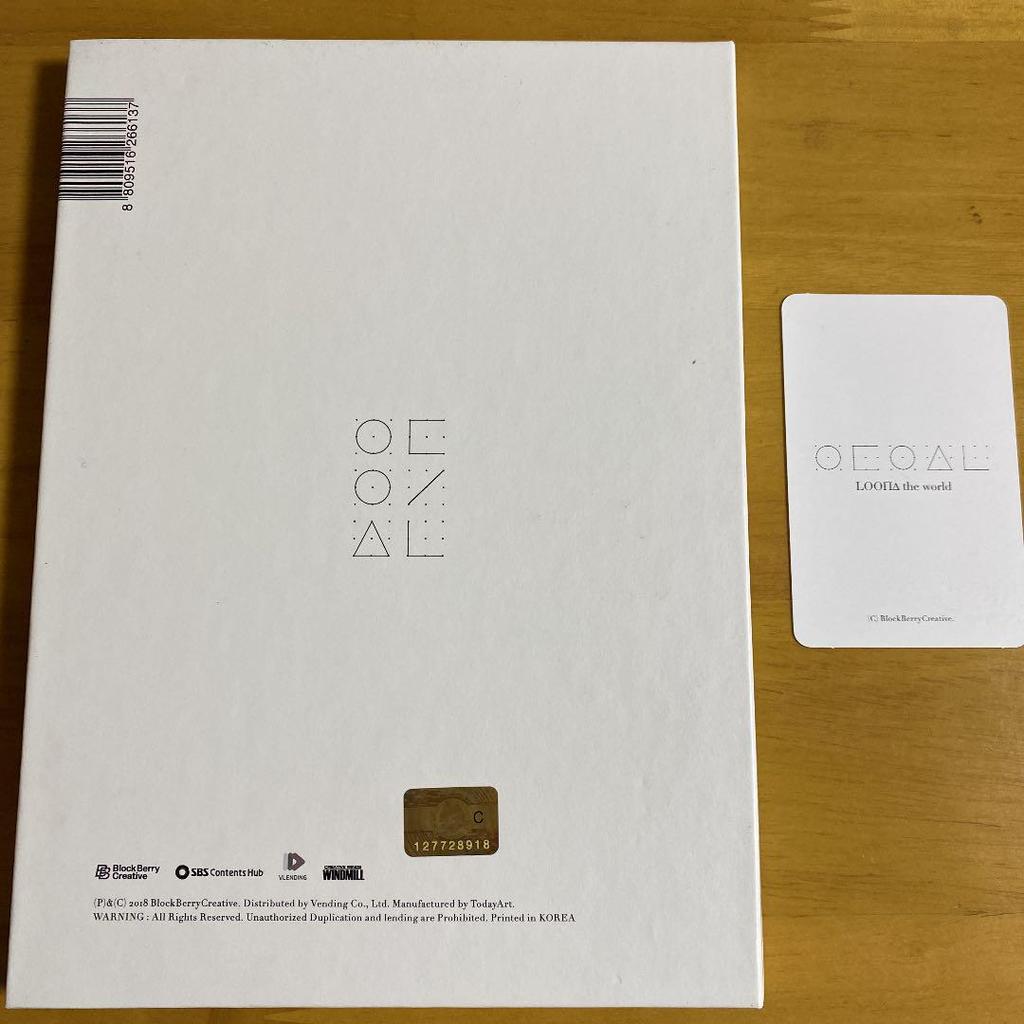 [USED] Out of Print LOONA ++ Mini Album with Trading Card