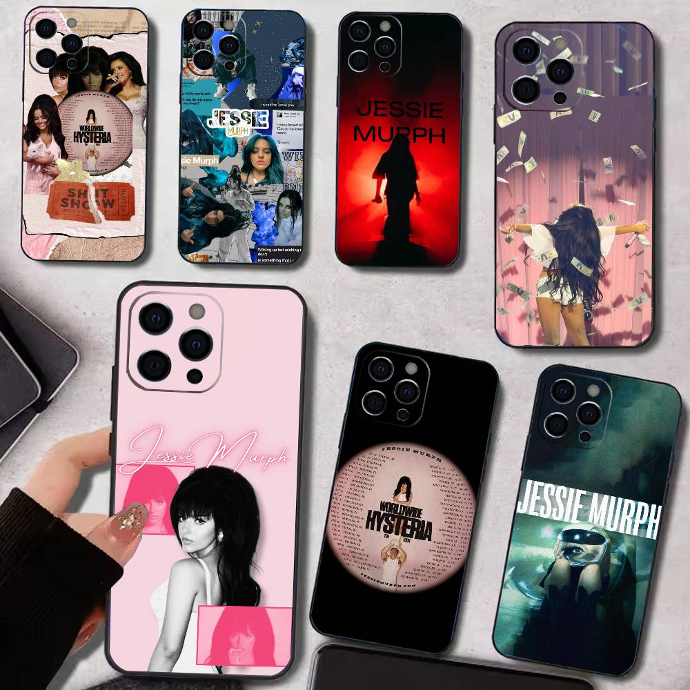 Singer J-Jessie Murph Phone Case Silicone Soft For IPhone 17 16 15 14 13 12 11 X XR Plus Pro Max Plus