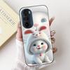 For Motorola Edge 30 Pro Case XT2201-1 Cover Lovely Panda Bowknot Silicone Shockproof Cover For Moto Edge Plus 2022 Edge30 Funda