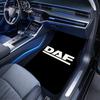 DAF pattern  Black Car Floor Mats Full Coverage All-Season Car Mats, XPE Non-Slip And Wear-Resistant Mats Suitable for SUV Interiors, Textured Car Car