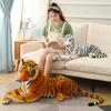 Creative Realistic Tiger Stuffed Toy Cute Simulation Siberian Tiger Plush Toy Baby Sleep Comfort Doll Room Decoration Children Birthday Gift