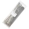 7.9 Width 100-1000mm Stainless Steel Metal Cable Ties 100PCS Wires Self-Lock Zip-Exhaust Multifunctional Locking Cable Tie