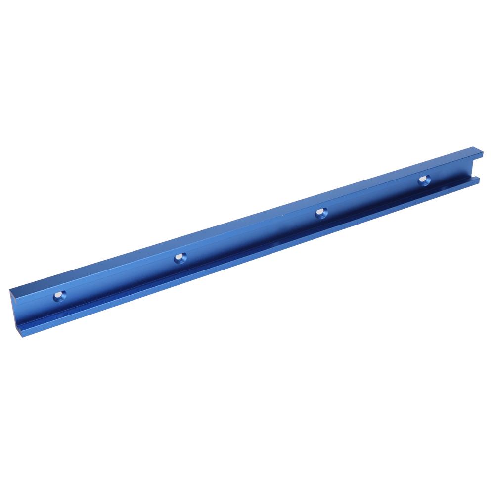 Aluminum T Track T Slot Miter Track Jig Tools for Woodworking Router Table (300mm)
