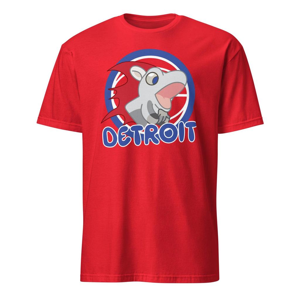 Detroit Basketball Unisex T-Shirt | Unicorse X Pistons Mashup Shirt for & Fans