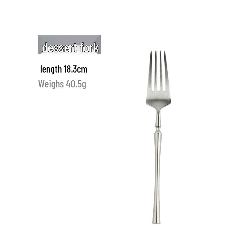 

Matte 304 Stainless Steel Dessert Forks
