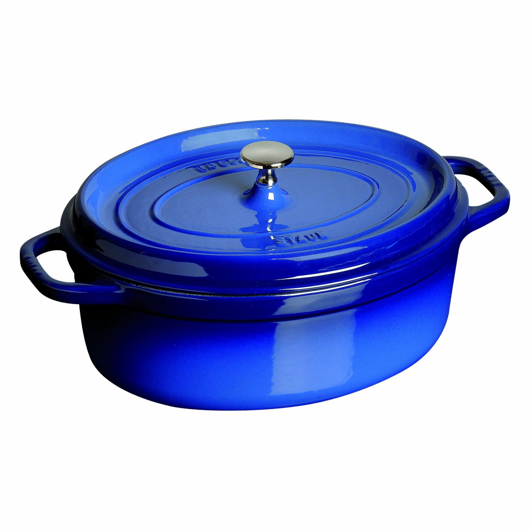 

Pico Cocotte 29 grand cast iron cm, oval, blue,
