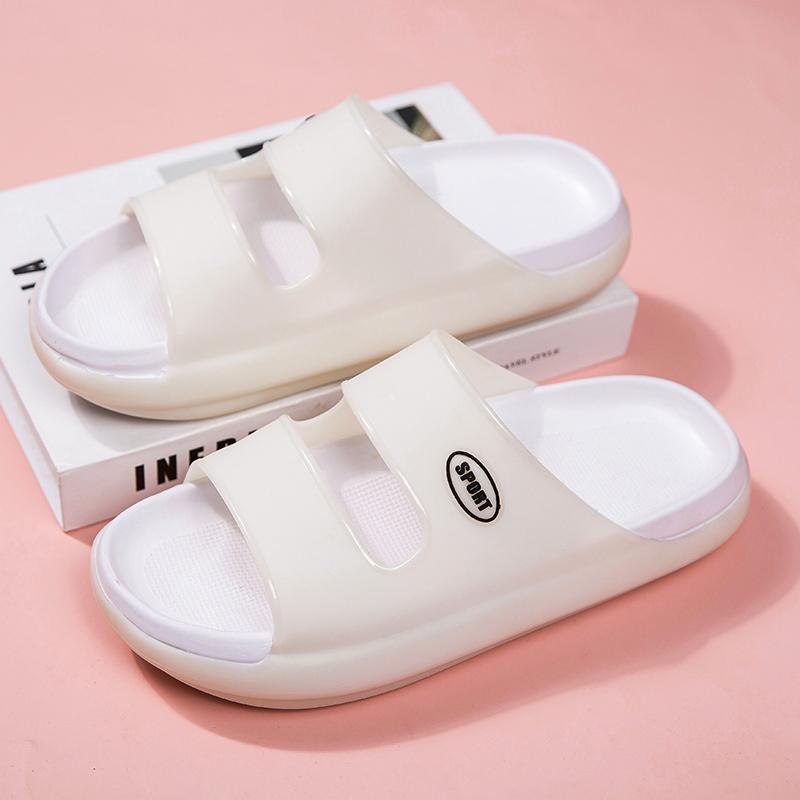 

Fashion Women pink Summer Sandals Rubber Jelly Shoes Non Slip Comfort Women Slipper And Sandal Hot Sale Women Beach Shoes Indoor Slides 36 бежевый
