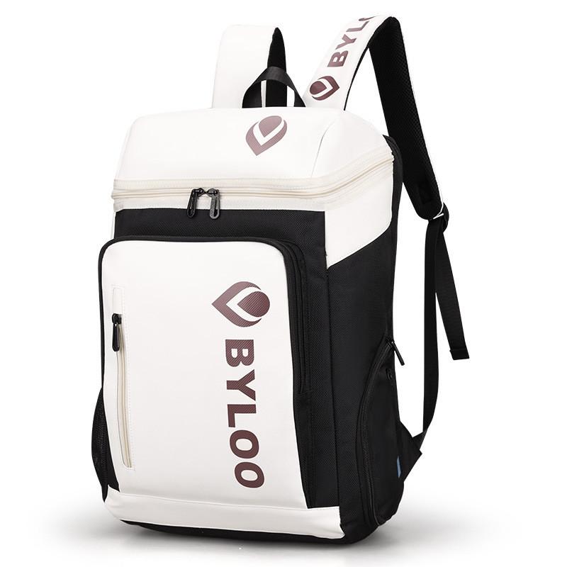 Waterproof Pu Badminton And Tennis Bag With Byloo Letter Print For Men And Women Sports Enthusiasts