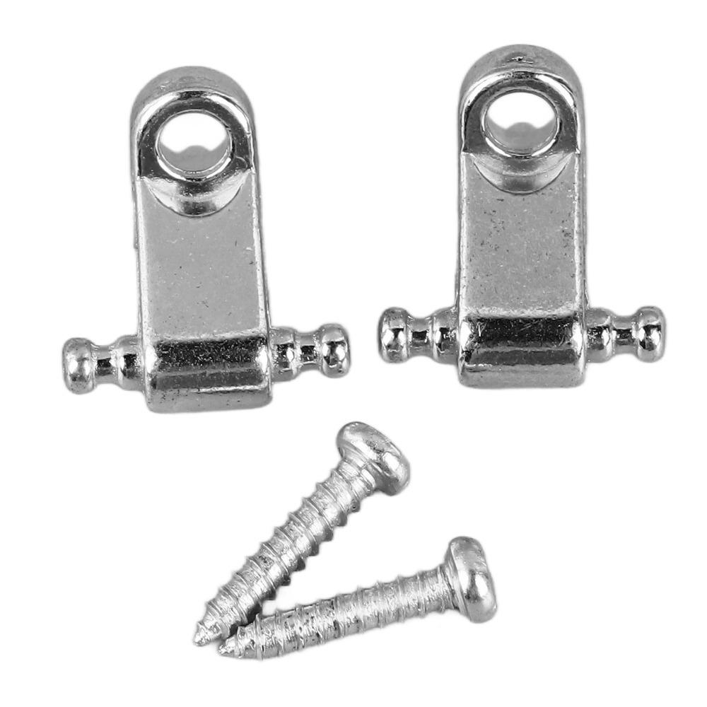 6PCS Metal Electric Guitar String Retainer String Trees For Electric Guitar  Guitar Part Upgrade