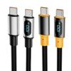 Fast Speed PD100W Power Cord Digital Display Charging Cable for Fast Charging and Data Sync Double End USB C Port