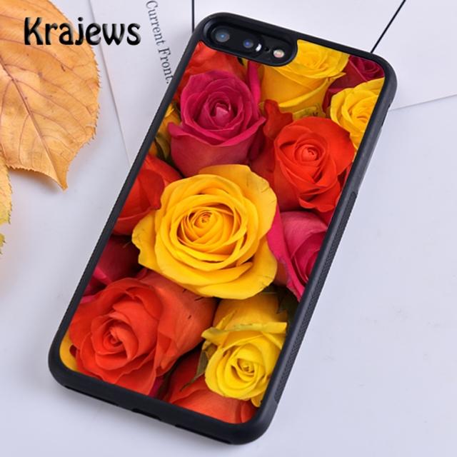 Krajews Gelbes Bouquet Weiche Handyhülle für iPhone 14 5 SE 6s 7 8 plus X XR XS 11 12 13 pro max Samsung Galaxy S21 S22ultra