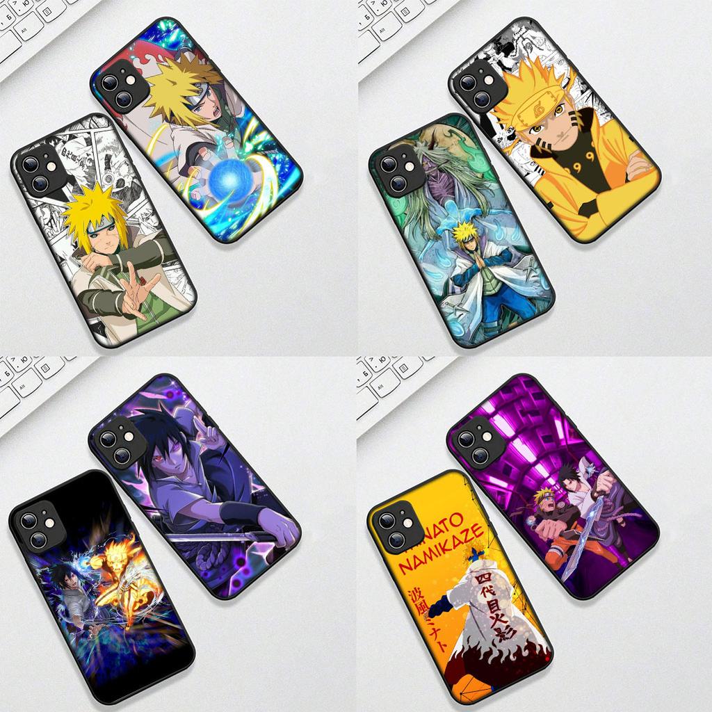 For Apple iPhone 17 16 Plus 13 12 Pro Max Mini X XR Xs ProMax 16E 15+ 17+ Air Phone Case Namikaze Minato Narutos Uchiha Sasuke