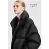 Autumn and winter new 90 white duck down jacket women's thickened stand-up collar short bread jacket
