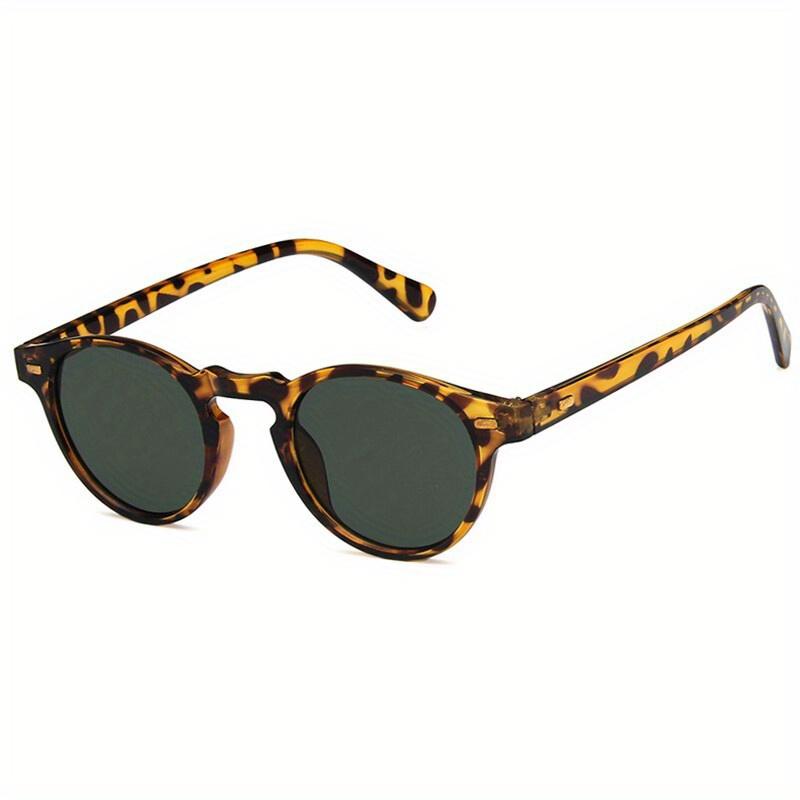 Retro Round Sunglasses Fashion Rice Nail Box Sunglasses For Men And Women Trend Joker Style