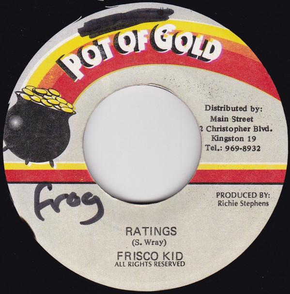 

7inch Record FRISCO KID - Ratings NONE Pot Of Gold Jamaica Reggae, Ska & Dub Used