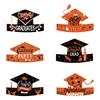 Graduation Party Paper Cap With Colorful Design For Photo Booths And Decorations