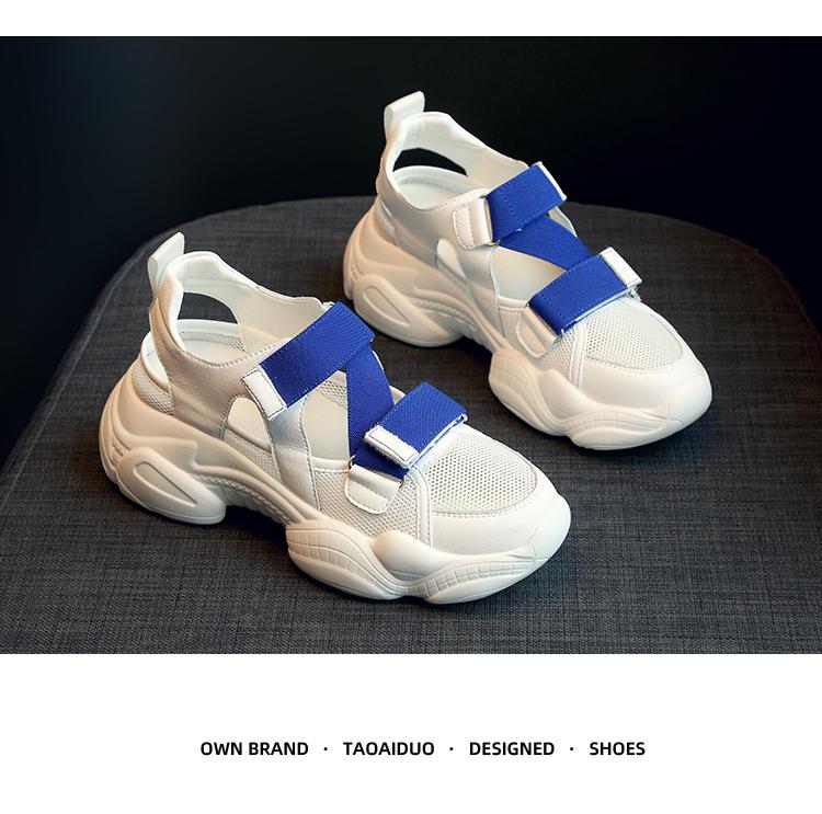 Sports Sandals Women's Thick Sole Casual Sports Shoes Women 2024 Summer New Platform Sandals Womens Shoes