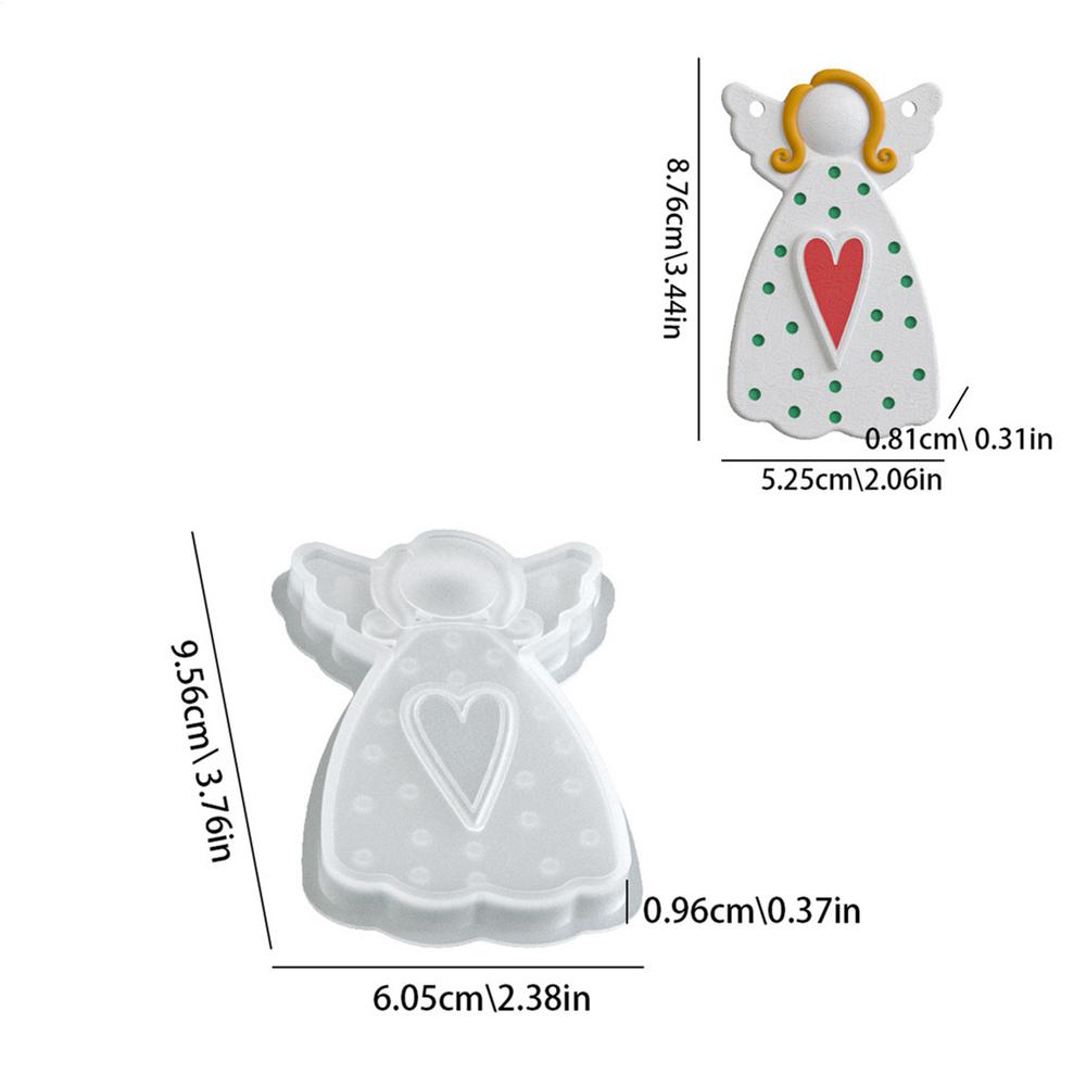 

Angel Mold Christmas Silicone Casting Supplies Home Decor Cement Moulds for Plaster Party Planners Art Teachers