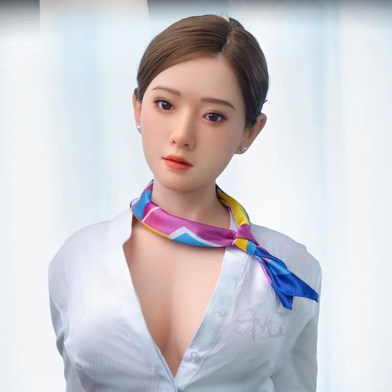 Rozhraní M16 Vhodné pro 148-172cm Pevná Panenka TPE Hlava Orální Sex Vynikající Líčení Sexuální Panenky Příslušenství Muži