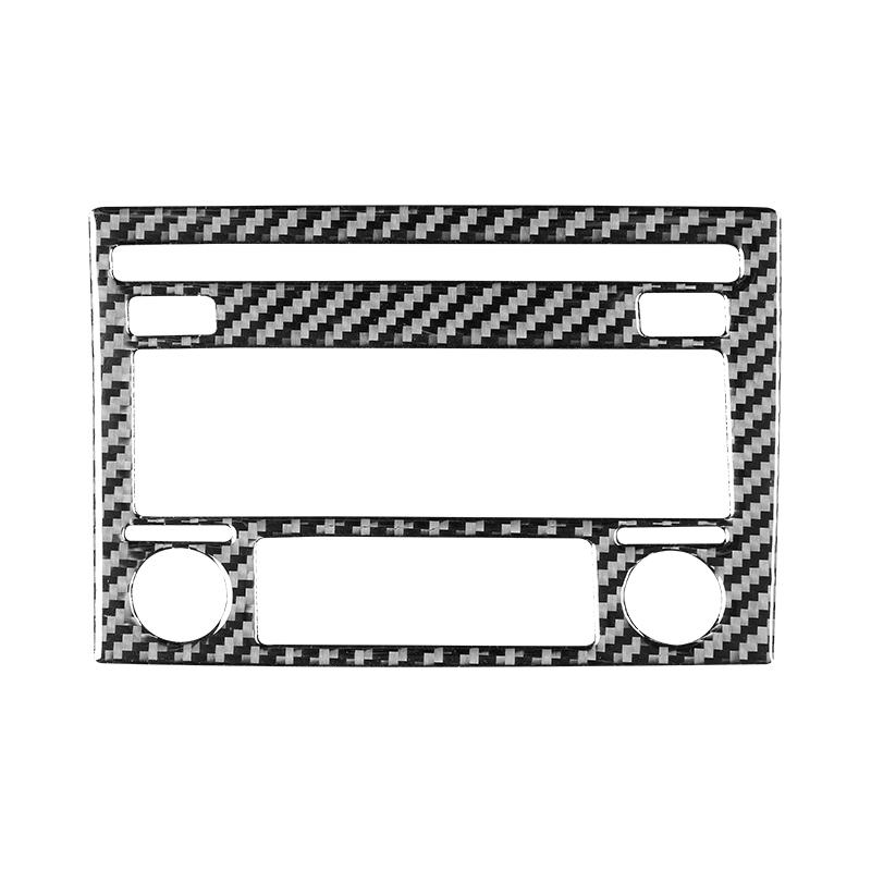 For Lexus 2011-2017 CT Interior Trim Modification Carbon Fiber Central Control CD Panel Decorative Sticker Car Accessories