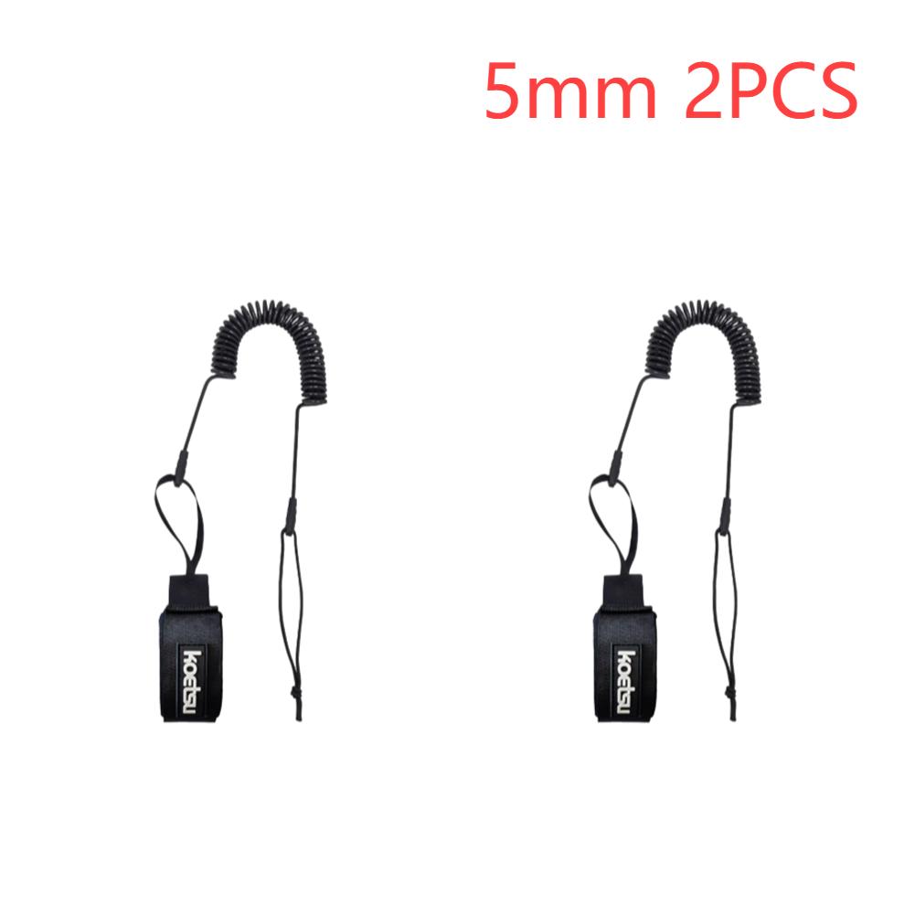 2-5PCS Sup Board Foot Leg Rope Surfing Stand UP Paddle Board Ankle Leash Elastic Surfboard Safety Foot Rope TPU Accessories