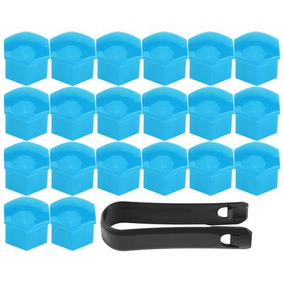20Pcs Wheel Hub Covers Lug Nut Bolt Screw Cover Tyre Protection Cap Universal