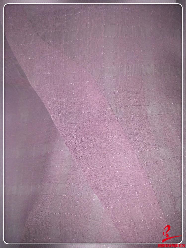 Super Sheer Silver Sequin Silk Gingham Chiffon Brocade Fabric for Dance Costumes