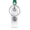 Fashion Keychain Retractor Men Business Durable Chain Holder Ring Fob