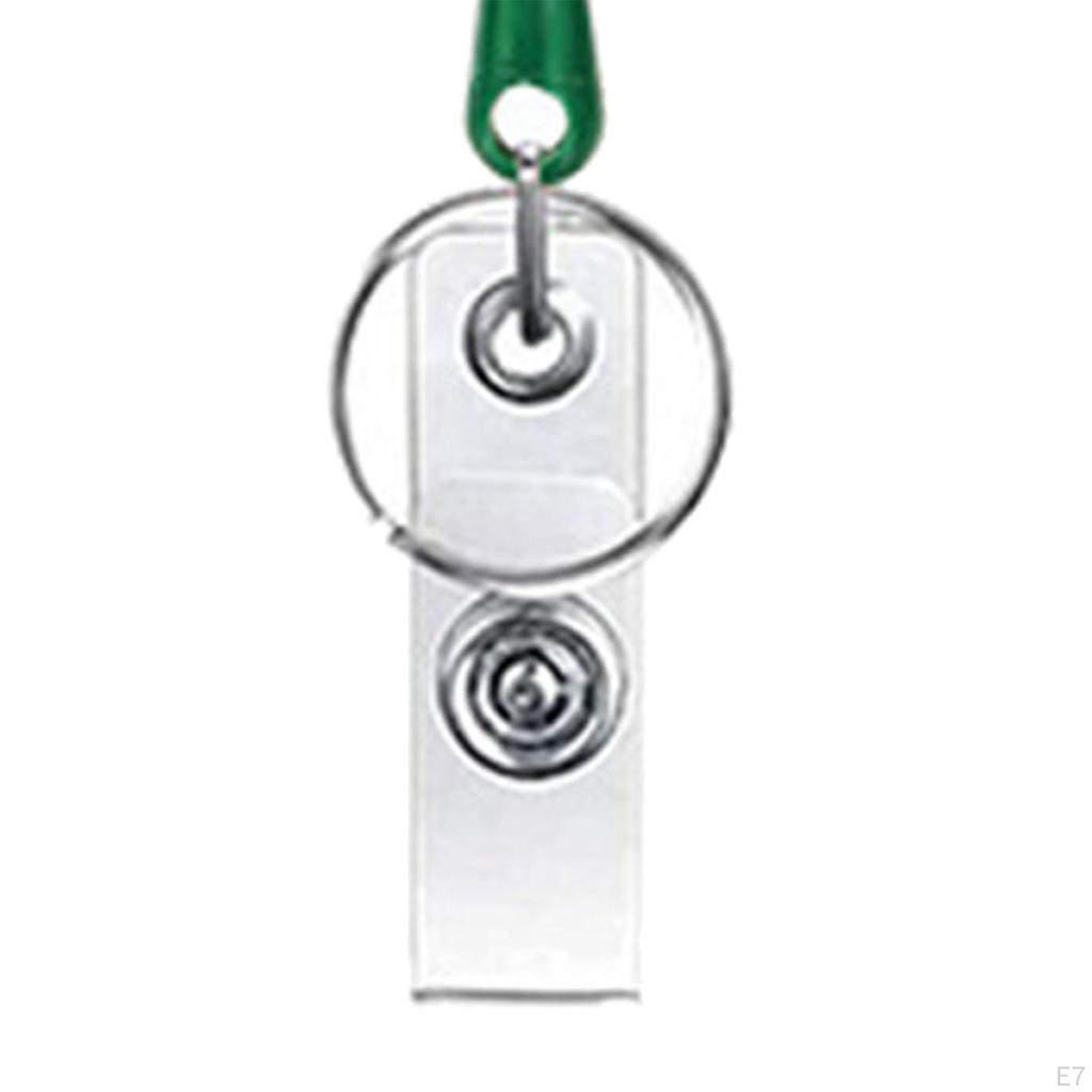 Fashion Keychain Retractor Men Business Durable Chain Holder Ring Fob