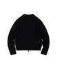 MOAA Two-Way Zip-Up Knit (Black)