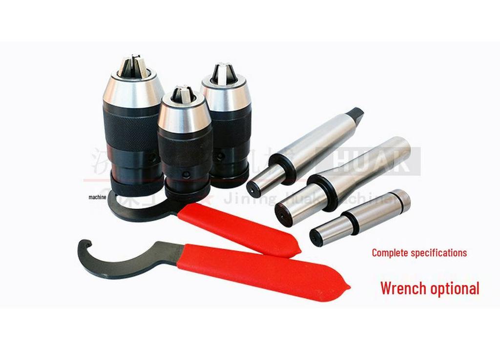Self-Tightening Self-Locking Drill Chuck 1-13mm/1-16mm with Morse Taper Hole for Drill/Mill Machines