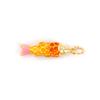 1 Piece Brass Ocean Jewelry Charms Carp Fish 18K Gold Plated Colorful Enamel Fish Pendant For DIY Necklace Making 26x6.5mm
