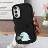 Soft Phone Cover Case for Samsung Galaxy A12 A14 A11 A16 A15 A52 A21s A13 A05 A03 A53 A23 A33 A06 A04 A22 Couple Cute Dinosaur