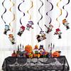 Creepy Halloween Spiral Hanging Decorations For Festive Atmosphere And Party Supplies