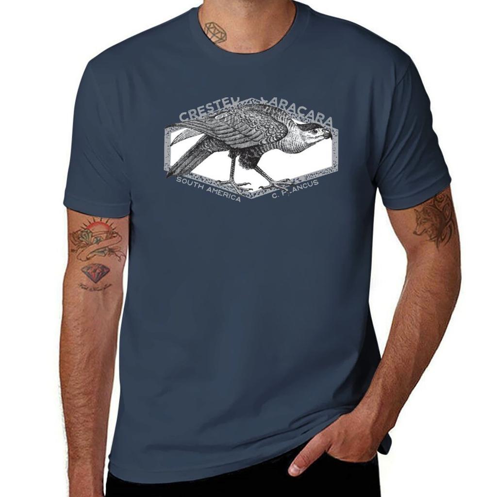 Crested Caracara Tshirt Casual All Match Tee Shirt For Unisex Tshirt