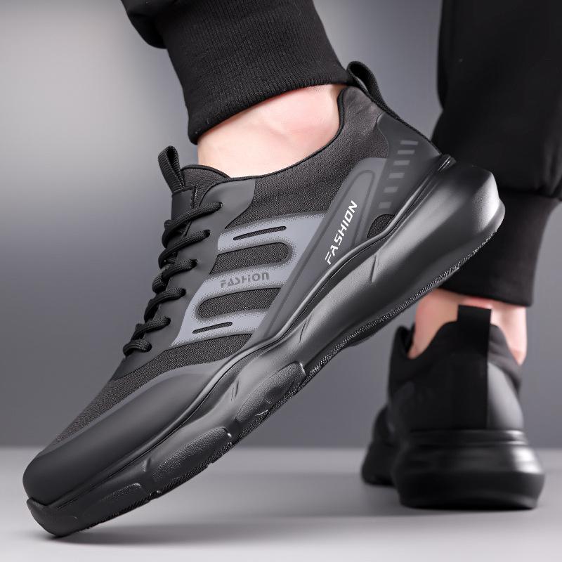 High-end sports men's shoes summer new mesh breathable versatile personalized platform jogging shoes outdoor mountaineering tide shoes