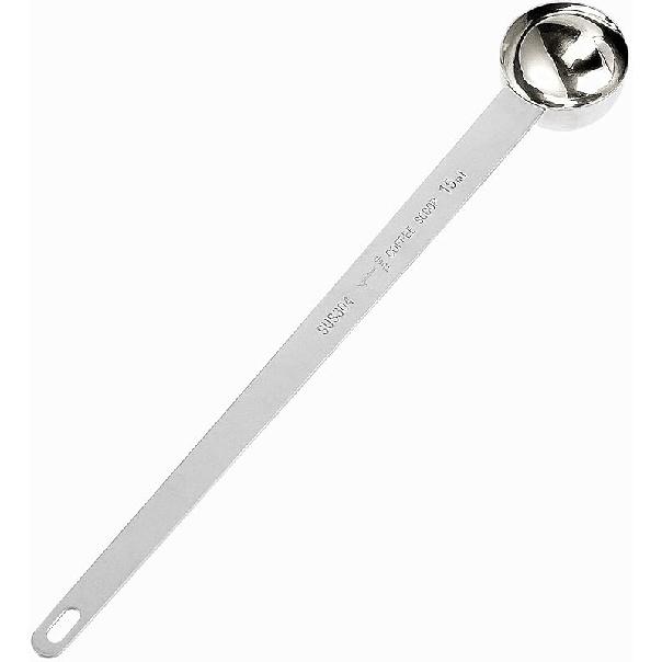 1 Tablespoon Coffee Scoop Stainless Steel Long Handle Measuring Spoon 1 tbsp Measuring spoon 15 ml Coffee Scoop 1 tablespoon Scoop for Ground Coffee 1Tbsp