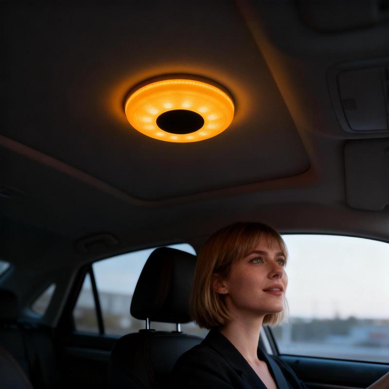 

Interior Car Lights USB Rechargeable Magnetic Lamp Car Dome Light For Atmosphere Reading Road Trip Vehicle RV Truck SUV