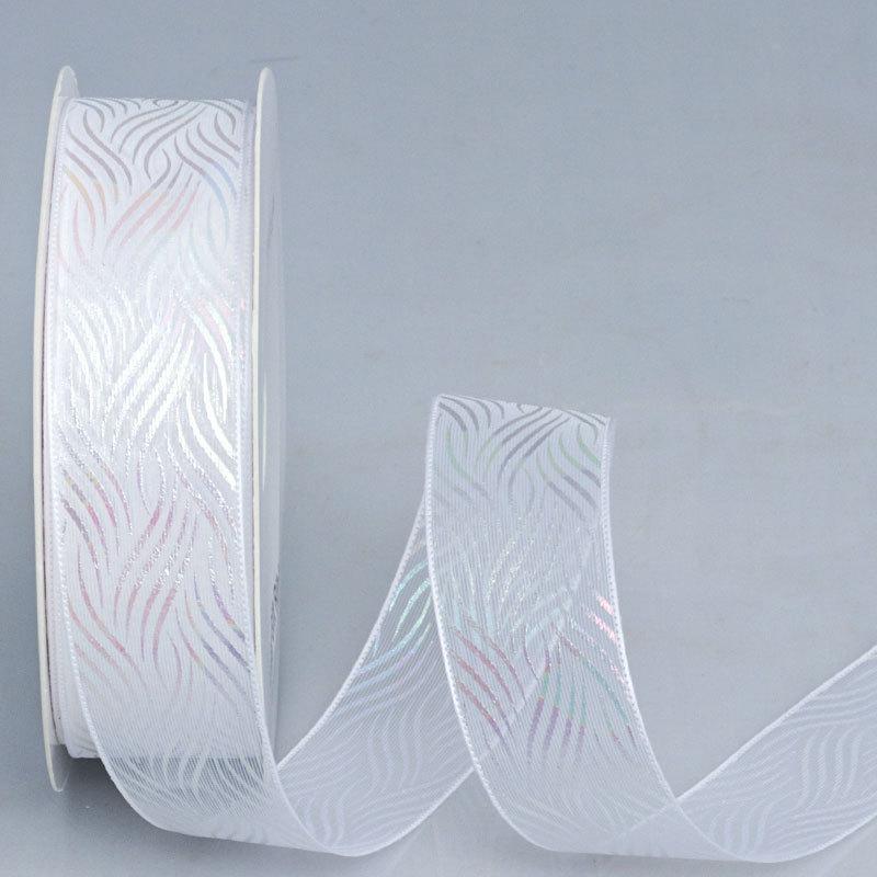 

Элегантная и изысканная прозрачная лента для свадебного подарка Лента ручной работы для упаковки цветов Материал для украшения Цветочные ленты Поделки Изготовление лент 3cm*80 Yards