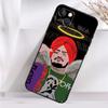 Indian Rapper Sidhu Moose Wala Phone Case For iPhone 16 15 14 13 12 11 Pro Max Mini X XR XS Max 7 8 Plus Back Cover