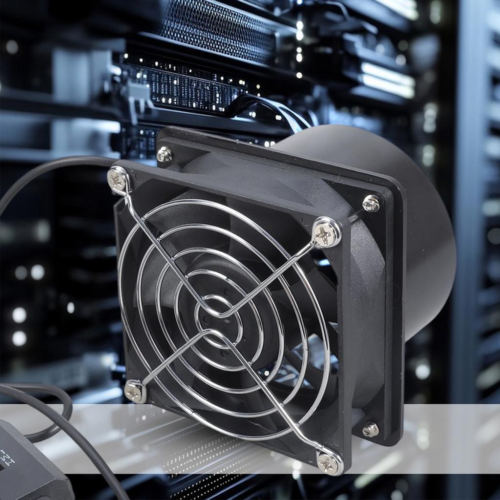 Wentylator wyciągowy USB 5V z 3-stopniową regulacją prędkości do kuchni, łazienki, szklarni, plastikowy wentylator wentylacyjny, zdejmowana konstrukcja